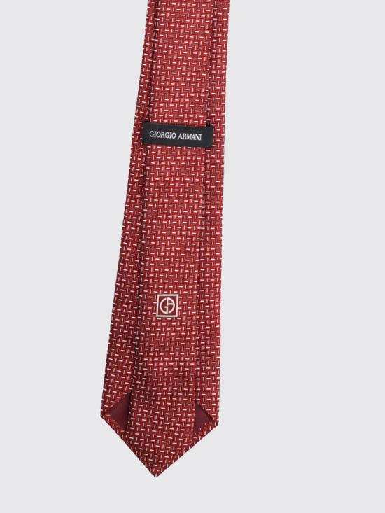 26SS 조르지오 아르마니 넥타이 GM000800TE20419 F5008 Burgundy - GIORGIO ARMANI