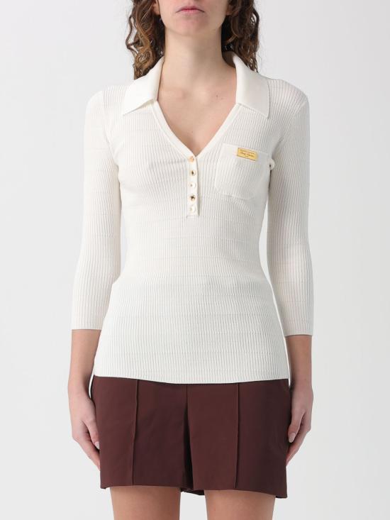 26SS 엘리자베타프랜치 폴로 티셔츠 MK86B61E2 360 White