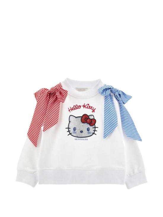 26SS [키즈] 모나리자 캐시미어 니트 19G607 70120099 White - MONNALISA