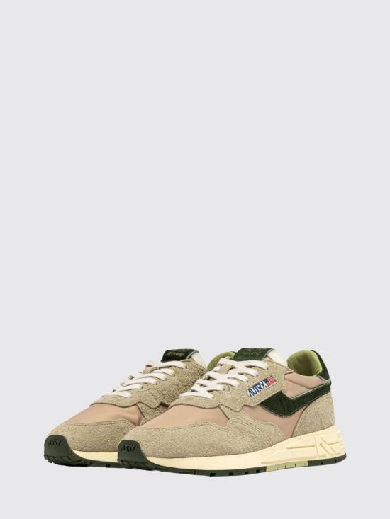 26SS 오트리 릴윈드 로우 나일론 스웨이드 스니커즈 WWLMUP05 Red - AUTRY