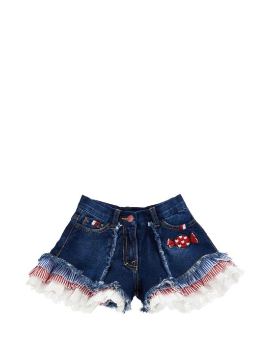 26SS [키즈] 모나리자 쇼츠/버뮤다 19G401 70150055 Blue - MONNALISA