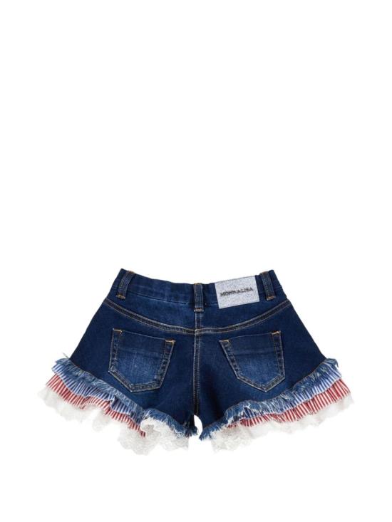 26SS [키즈] 모나리자 쇼츠/버뮤다 19G401 70150055 Blue - MONNALISA