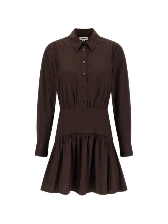 26SS 스타우드 미디 원피스 R26R2348PO EART Brown - STAUD