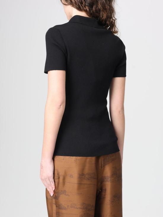 26SS 막스마라 폴로 티셔츠 2611361171600 006 Black - MAX MARA