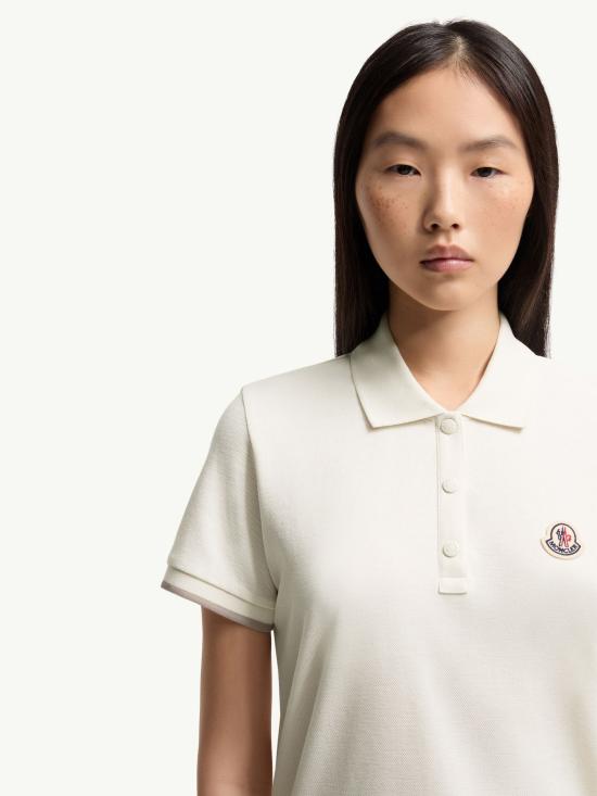 26SS 몽클레어 폴로 티셔츠 L10938A0000484720 034 White - MONCLER