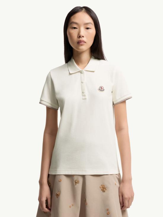 26SS 몽클레어 폴로 티셔츠 L10938A0000484720 034 White - MONCLER