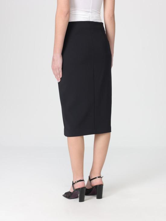 26SS 엘리자베타프랜치 미디 스커트 GO14761E2 110 Black - ELISABETTA FRANCHI