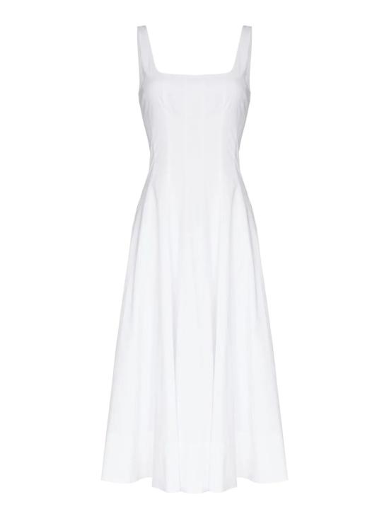 26SS 스타우드 미디 원피스 907291 WHT White