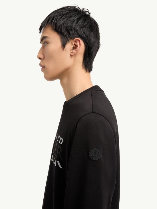 26SS 몽클레어 긴팔 티셔츠 L10918G0000489AZY 999 Black - MONCLER