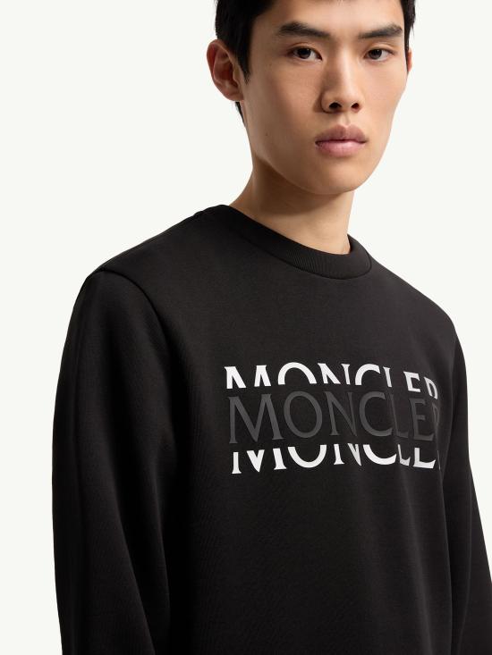 26SS 몽클레어 긴팔 티셔츠 L10918G0000489AZY 999 Black - MONCLER