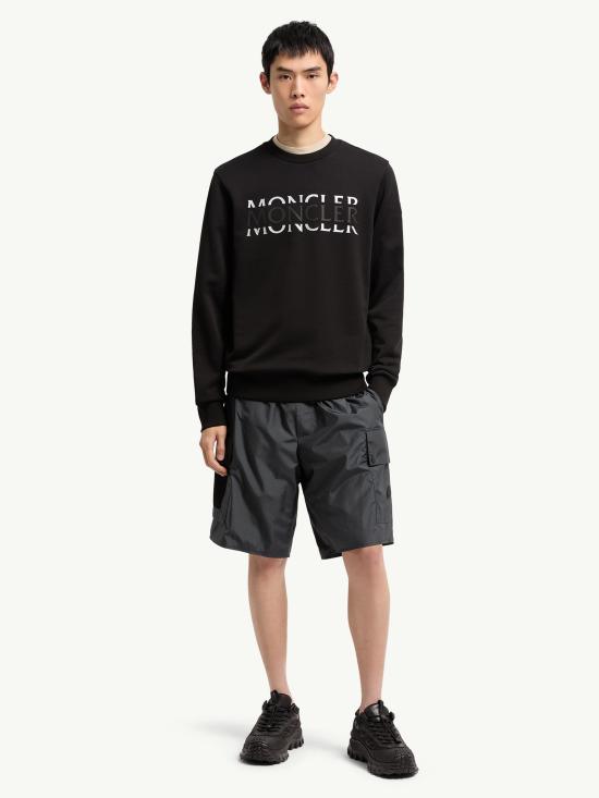 26SS 몽클레어 긴팔 티셔츠 L10918G0000489AZY 999 Black - MONCLER