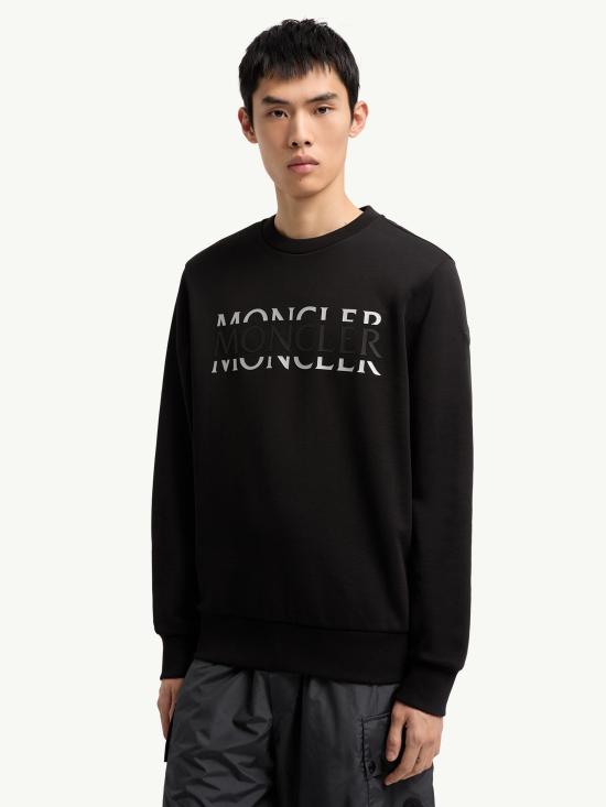 26SS 몽클레어 긴팔 티셔츠 L10918G0000489AZY 999 Black - MONCLER