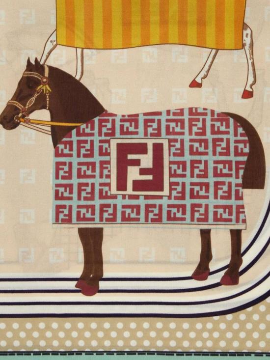 26SS [키즈] 펜디 스카프 JFQ044AWF8 F1VHJ Nude - FENDI