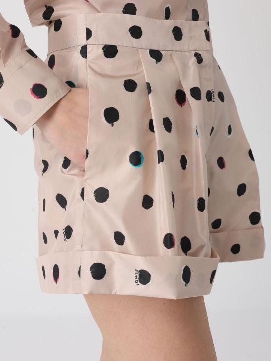 26SS 펜디 숏팬츠 FR6690AVJQ F1UKB White - FENDI