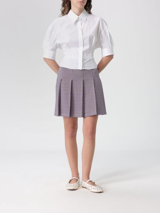 26SS 마르니 미디 스커트 GOJE0823S0UTVA63 CHC20 Blush Pink - MARNI