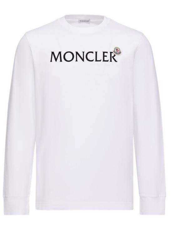 26SS 몽클레어 반팔 티셔츠 L10918D0000989AYY 001 White