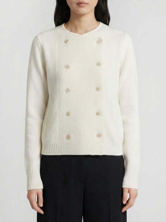 26SS 얼루드 스웨터 26217001 40 White