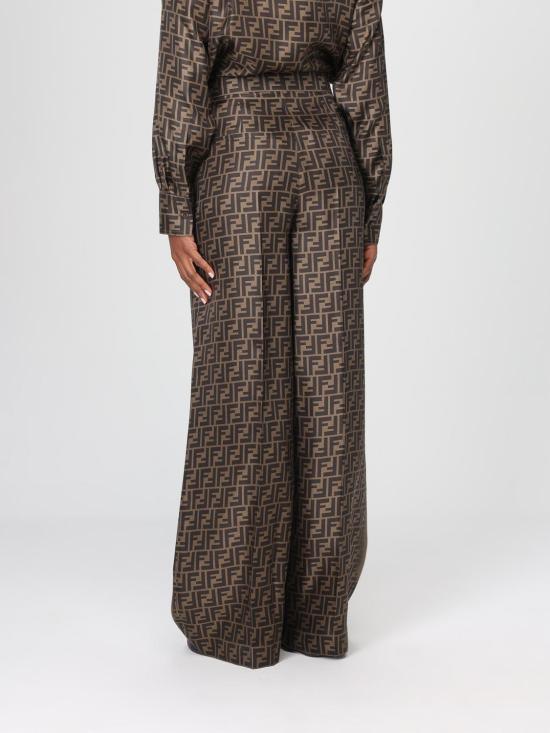 26SS 펜디 스트레이트 팬츠 FR6606A8G3 F118W Brown - FENDI