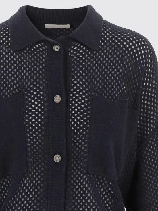 26SS 얼루드 셔츠 26217641 14 Navy - ALLUDE