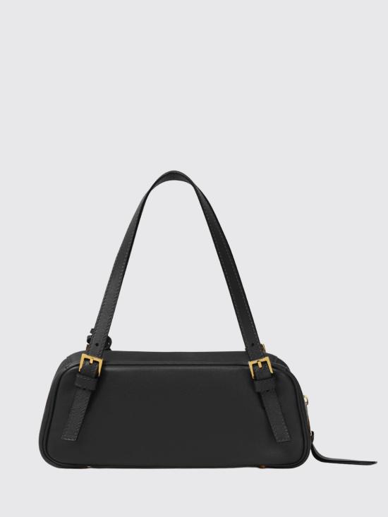 26SS 베르사체 VERSACE TAG 나파 볼링백 10157921A13171 1B00V Black - VERSACE