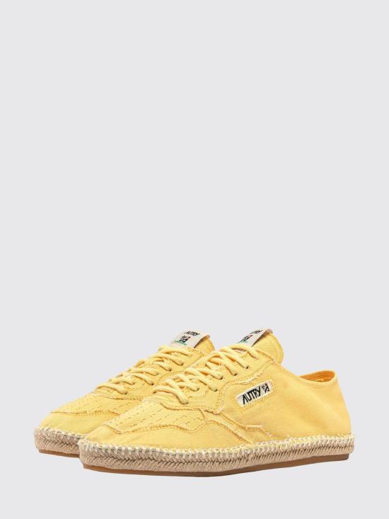 26SS 오트리 SANDY 샌디 에스파드리유 스니커즈 ESLWCV03 Yellow - AUTRY
