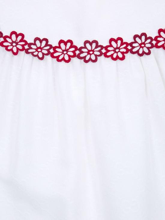 26SS [키즈] 구찌 셔츠 851809ZAF03 9541 White - GUCCI