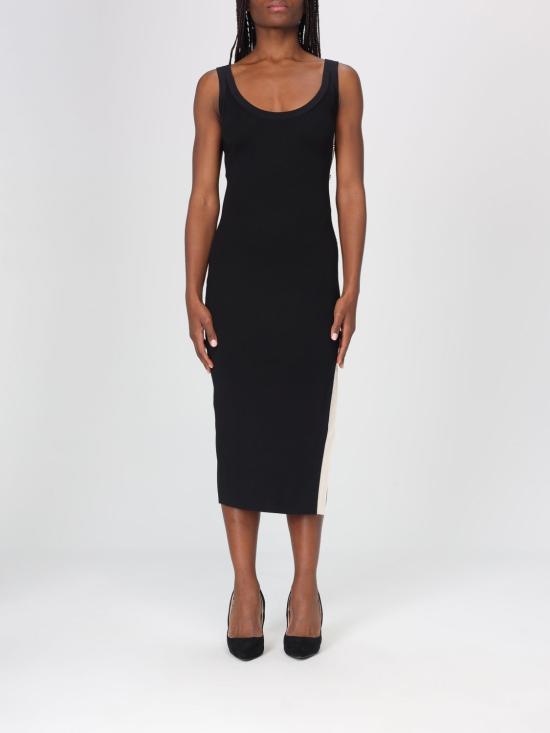 26SS 엘리자베타프랜치 롱 원피스 AM03S61E2 685 Black