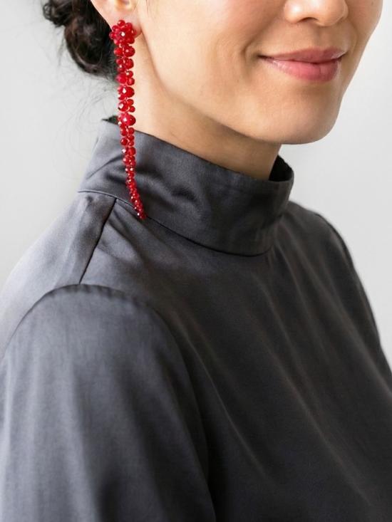 26SS 시몬로샤 보석 ERG120903 Red - SIMONE ROCHA