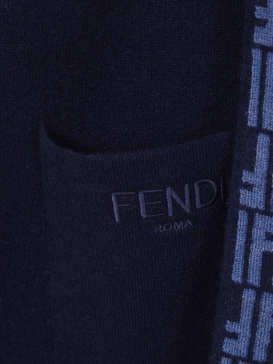 26SS [키즈] 펜디 코트 JFQ057AO29 F0QHY Blue - FENDI