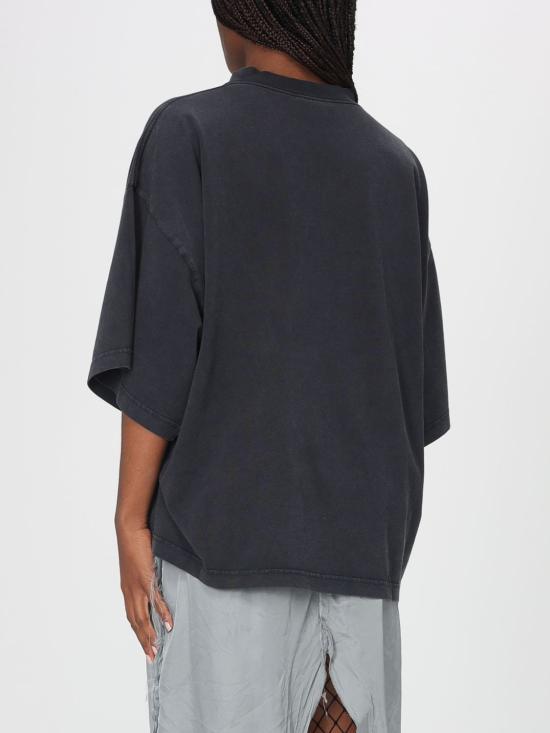 25SS 발렌시아가 반팔 티셔츠 818431TRVU9 1041 Black - BALENCIAGA