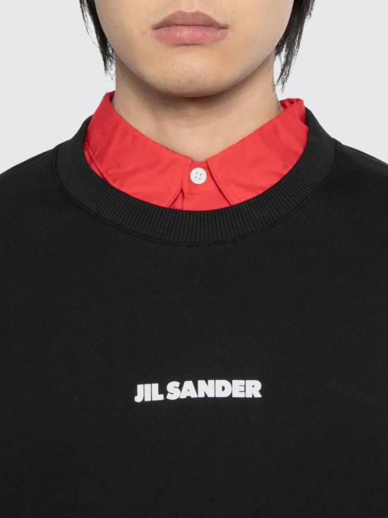 26SS 질샌더 긴팔 티셔츠 J22GU0148J20128 001 Black - JIL SANDER