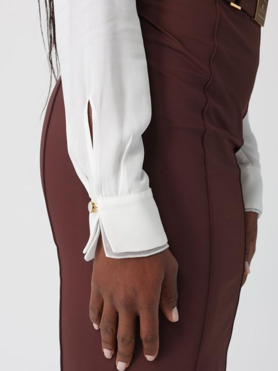 26SS 엘리자베타프랜치 블라우스 CB00261E2 360 Ivory - ELISABETTA FRANCHI