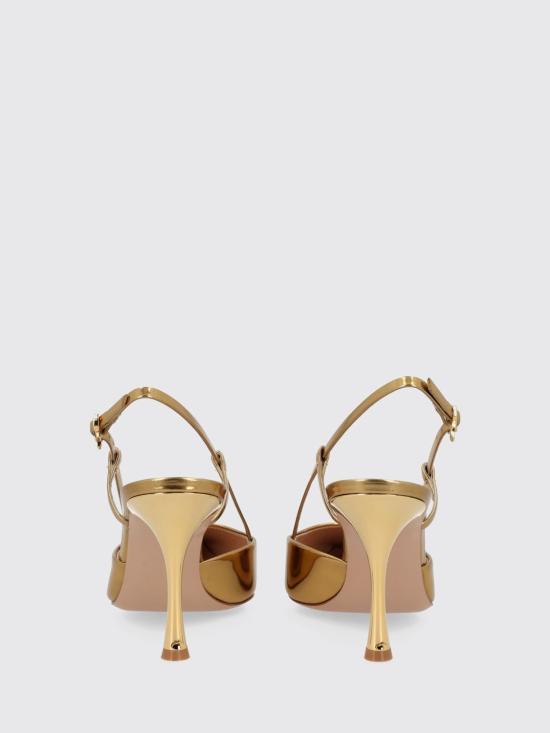 26SS 지안비토로시 힐/펌프스 G9533585LACMET MEKO Gold - GIANVITO ROSSI
