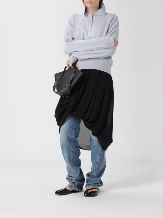 26SS 마르지엘라 드레스 에이지 스몰 토트백 SB1WG0093P7268 HB317 Black - MAISON MARGIELA