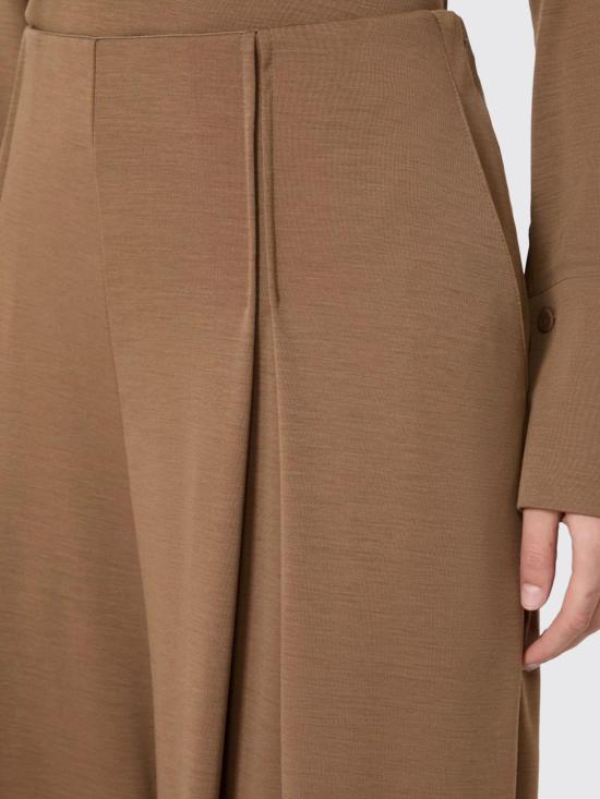 26SS 막스마라 스트레이트 팬츠 2611781018600 003 Brown - MAX MARA