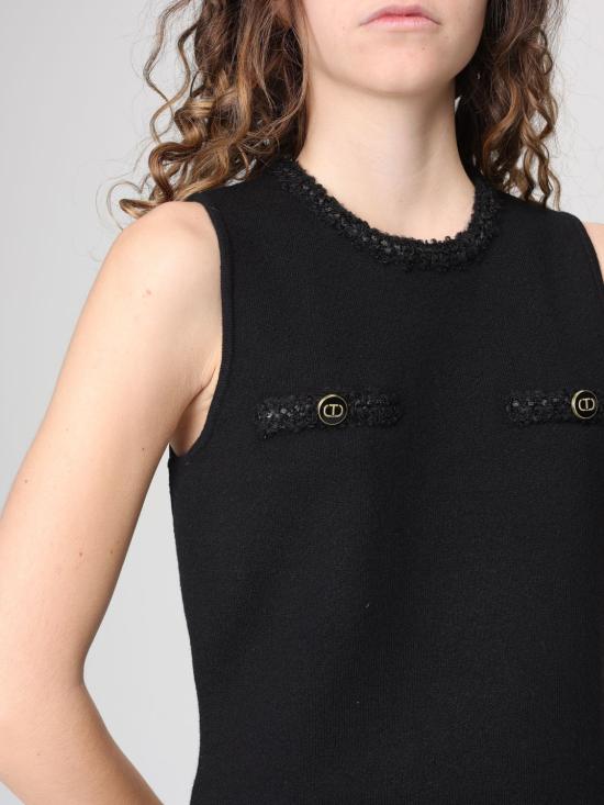 25FW 트윈셋 롱 원피스 252TT3042 00006 Black - TWINSET