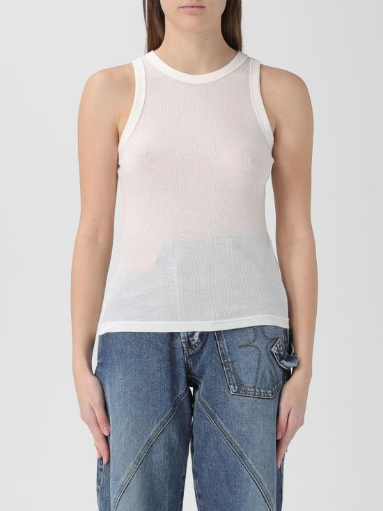 26SS JW앤더슨 민소매 티셔츠 JO0291PG1904 002 White