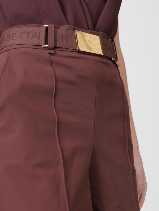 26SS 엘리자베타프랜치 숏팬츠 SH00861E2 644 Cocoa - ELISABETTA FRANCHI