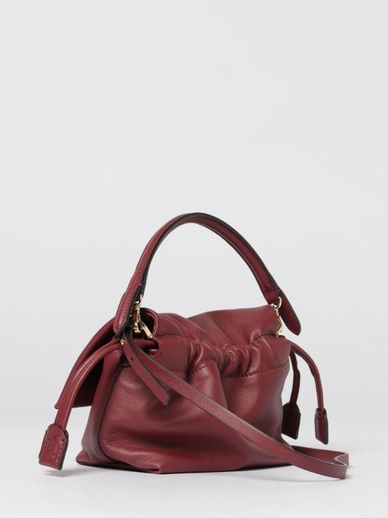 26SS 펜디 맘마 바게트 나파 레더 미니백 8BS105ABVE F0YPU Burgundy - FENDI