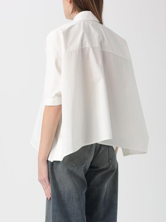 26SS MM6 메종마르지엘라 셔츠 S52DL0236M35256 101 White - MM6 MAISON MARGIELA