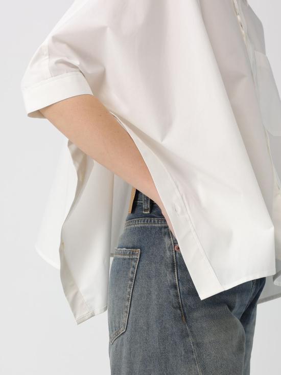 26SS MM6 메종마르지엘라 셔츠 S52DL0236M35256 101 White - MM6 MAISON MARGIELA