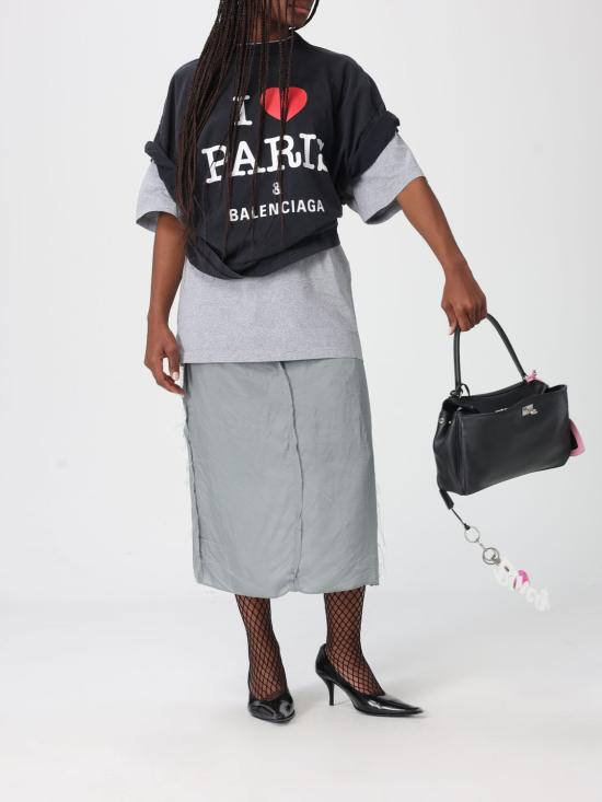 25SS 발렌시아가 반팔 티셔츠 764235 TSVI4 1300 Grey - BALENCIAGA