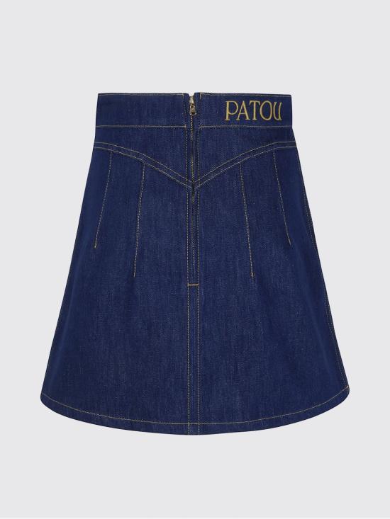26SS 파투 숏 스커트 SK0420008 602D Blue - PATOU
