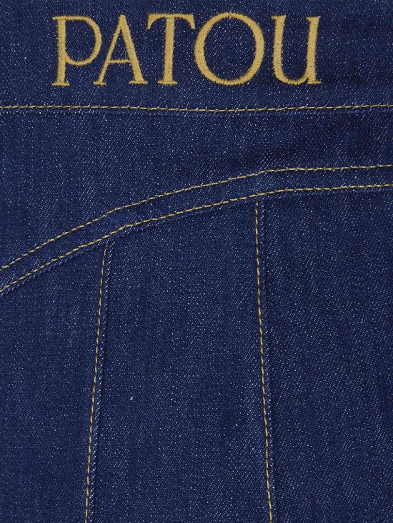 26SS 파투 숏 스커트 SK0420008 602D Blue - PATOU