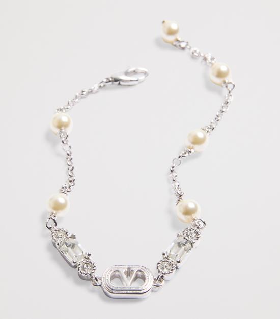 26SS 발렌티노 가라바니 팔찌 8W2J0BH8WKDDFF Silver - VALENTINO GARAVANI