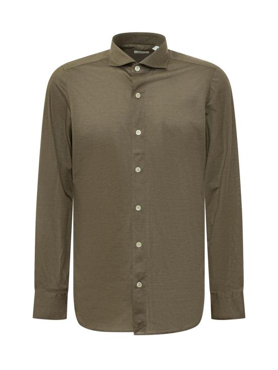 26SS 피나모레 긴팔 셔츠 TRAHZD180059P6056J 12 VERDE