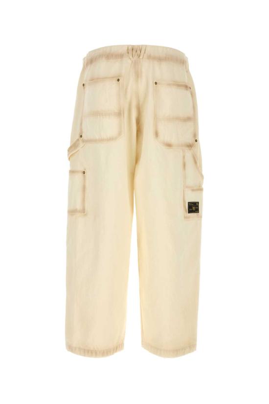 25FW 윌리 차바리아 스트레이트 팬츠 WCBTM0061 000 White - WILLY CHAVARRIA