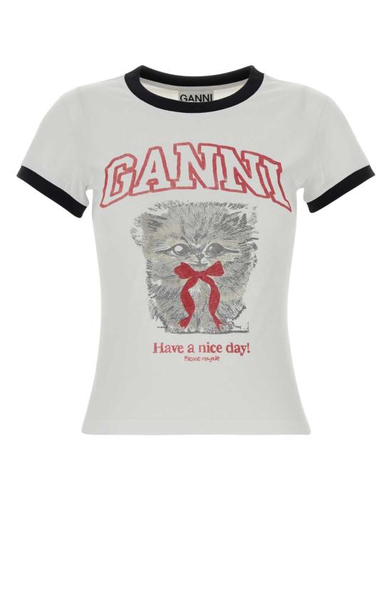 26SS 가니 반팔 티셔츠 A1050030 151 White