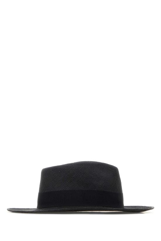 25FW 아모르 와이 메즈컬 모자 PANAMAHATS BLACK Black - AMOR Y MEZCAL