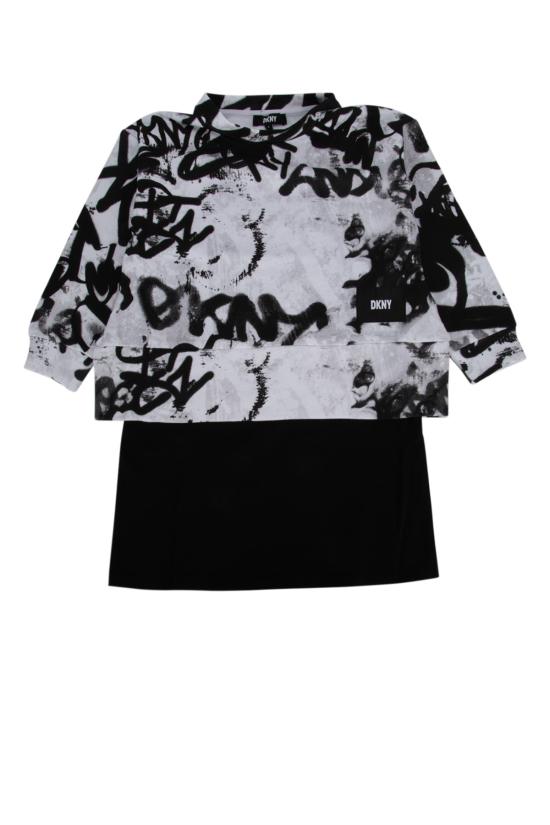  [키즈] 디케이엔와이 원피스 D32888 N50 WHITEBLACK